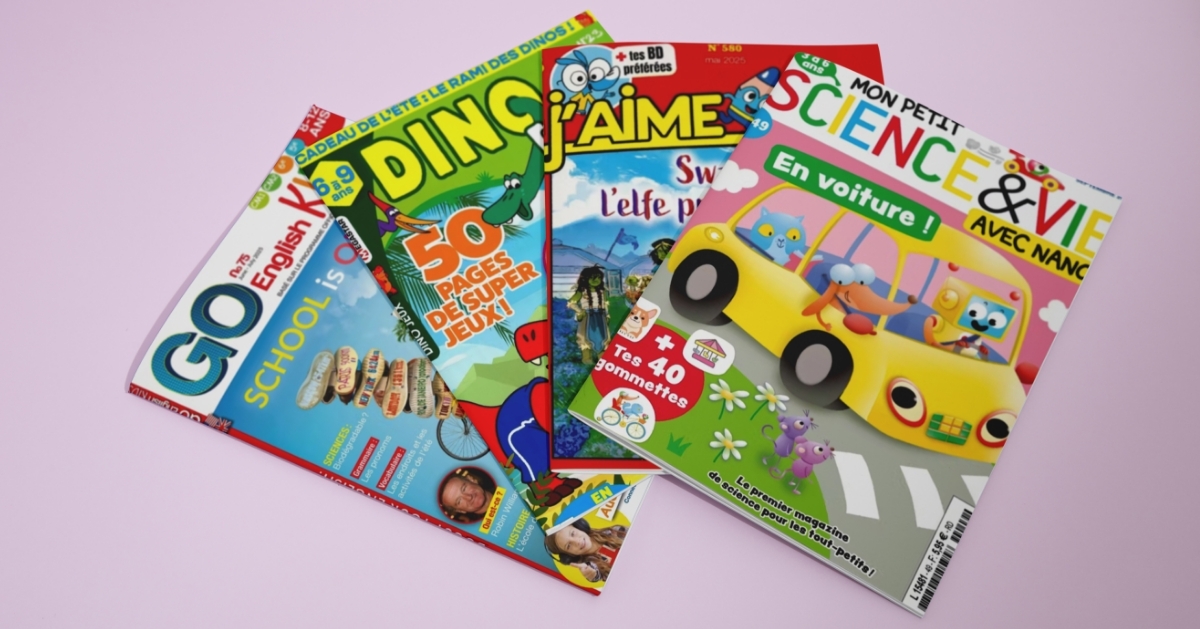 abonnement magazine enfants prix réduit