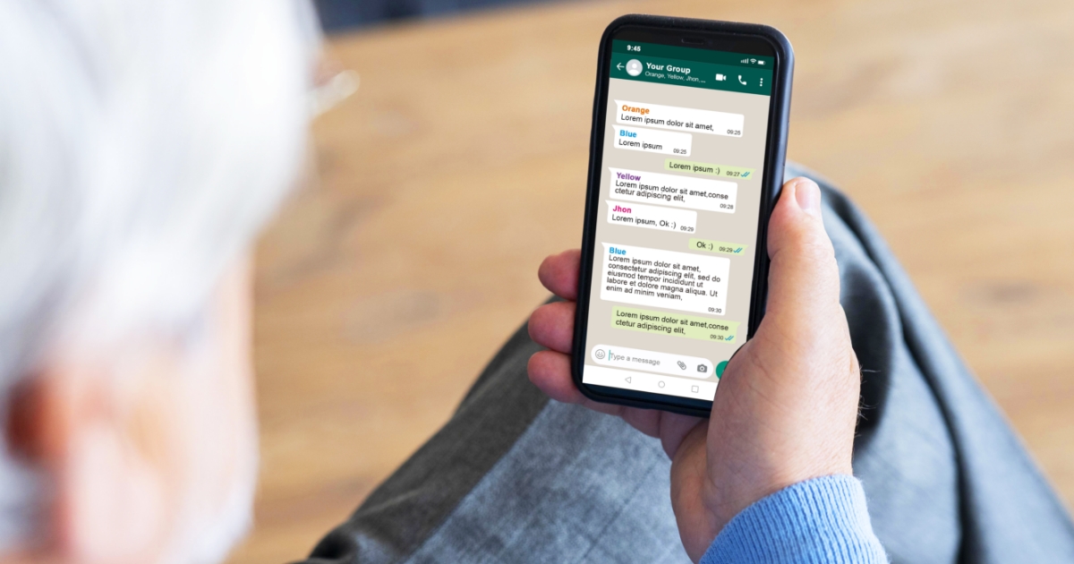 Application de communication facile à utiliser pour les seniors