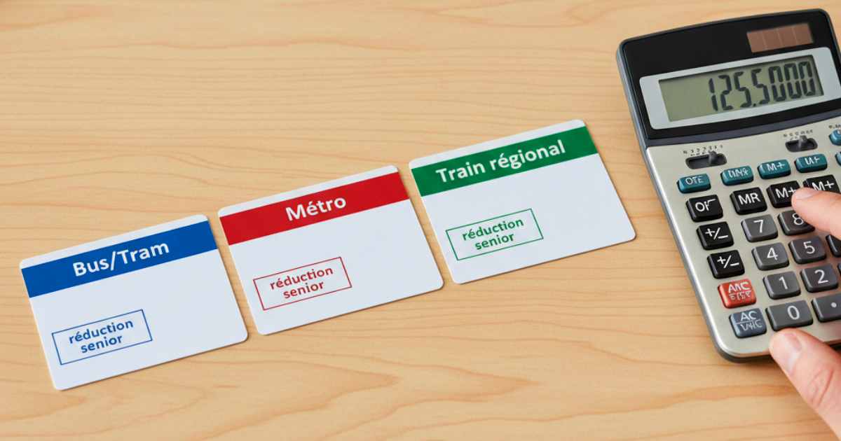Comparatif des offres transport en commun pour seniors