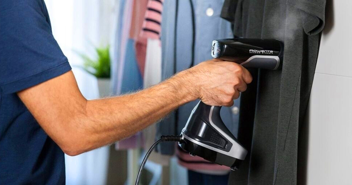 Soin du linge avec le défroisseur vertical Rowenta